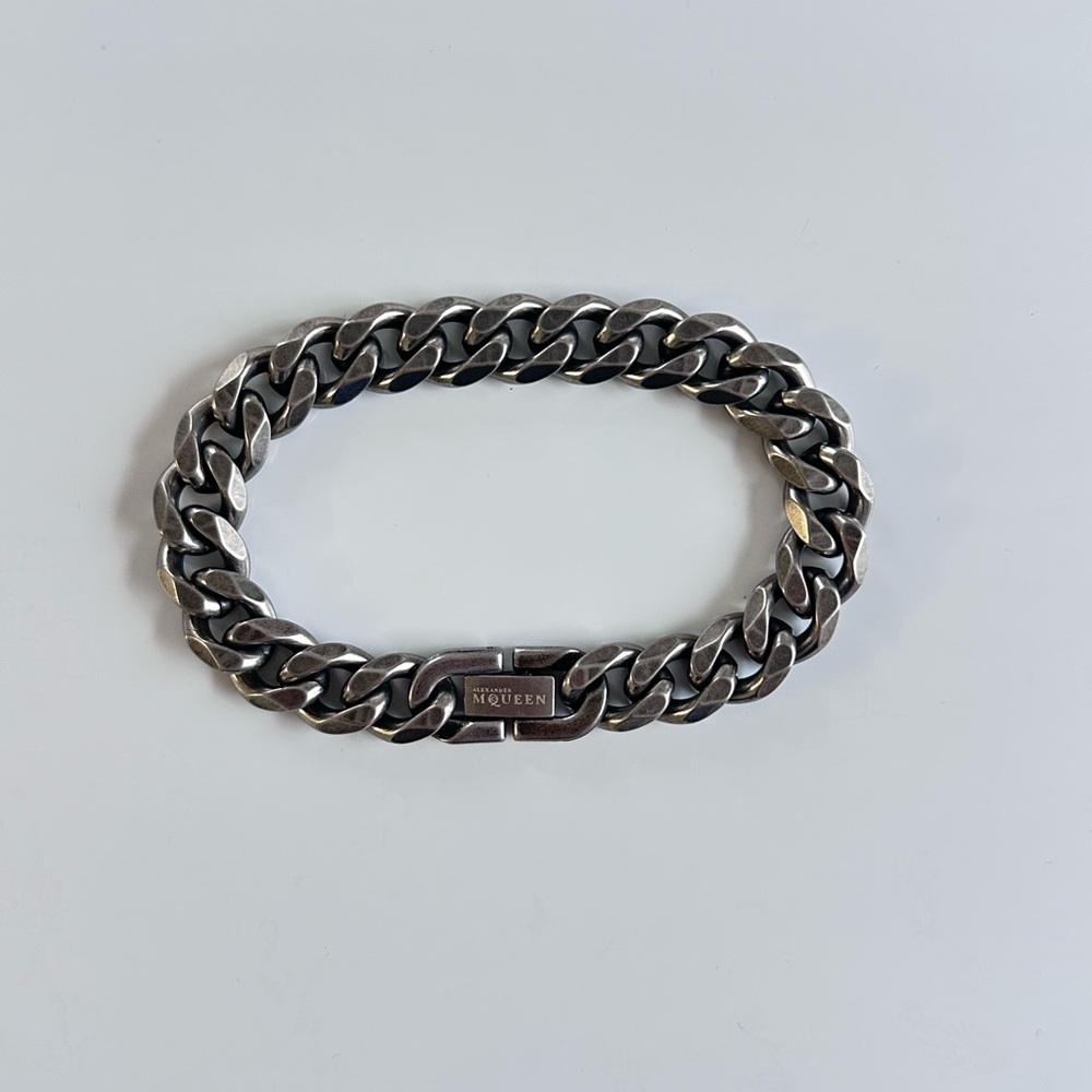 Alexander McQueen Silver Chain Link Bracelet (SOLD OUT!!)